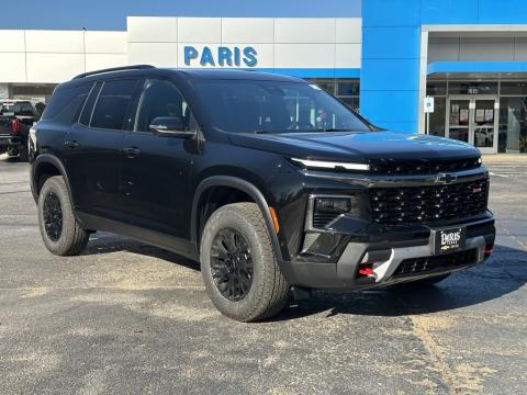  New 2026 Chevrolet Traverse Z71 Stock#260300 Mosaic Black 