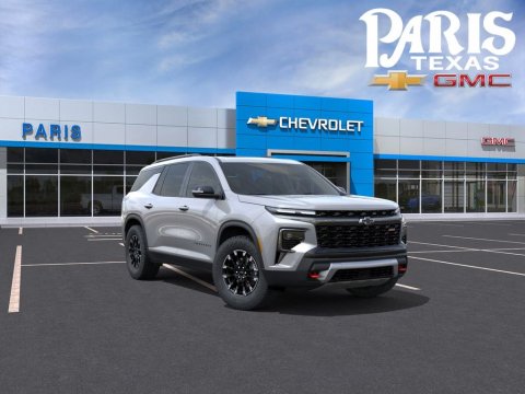 Sterling Gray Metallic 2026 Chevrolet Traverse Z71 AWD for sale in Paris, TX - Stock #261242