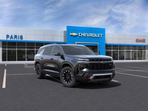  New 2025 Chevrolet Traverse Z71 Stock#250741 Mosaic Black 