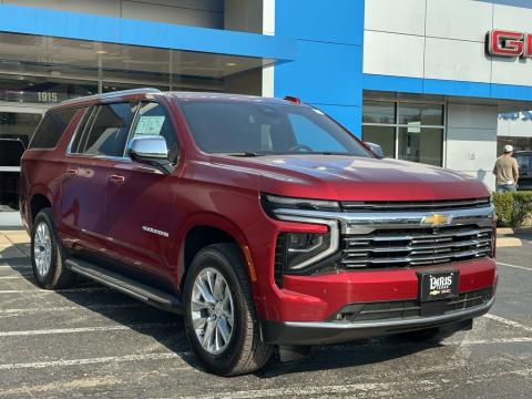  New 2025 Chevrolet Suburban Premier Stock#251002 Radiant Red 