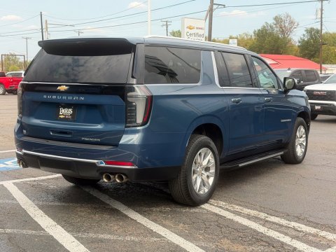 Pre-Owned Lakeshore Blue Metallic 2025 Chevrolet Suburban Premier RWD - photo 7 - Stock #A1100