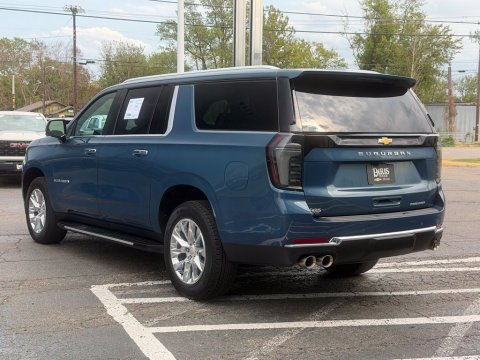 Pre-Owned Lakeshore Blue Metallic 2025 Chevrolet Suburban Premier RWD - photo 8 - Stock #A1100
