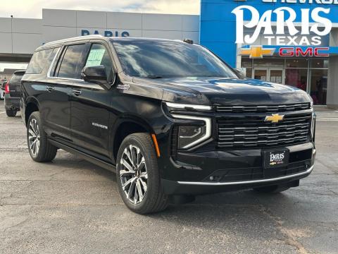 Black 2026 Chevrolet Suburban High Country RWD for sale in Paris, TX - Stock #260526