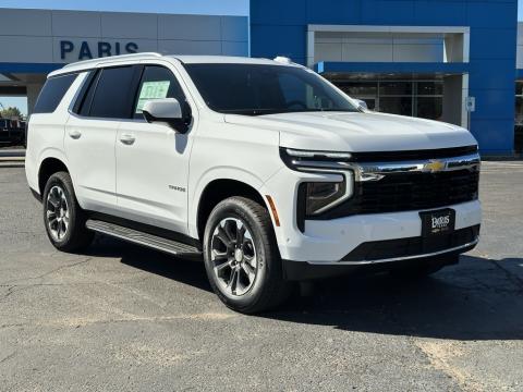  New 2026 Chevrolet Tahoe LS Stock#260250 Summit White RWD New 