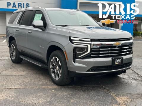 Sterling Gray Metallic 2026 Chevrolet Tahoe LT RWD for sale in Paris, TX - Stock #261007