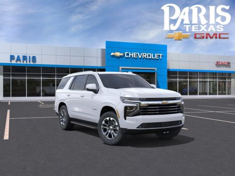 Summit White 2026 Chevrolet Tahoe LT RWD for sale in Paris, TX - Stock #261370