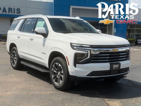 Summit White 2026 Chevrolet Tahoe LT RWD for sale in Paris, TX - Stock #261370