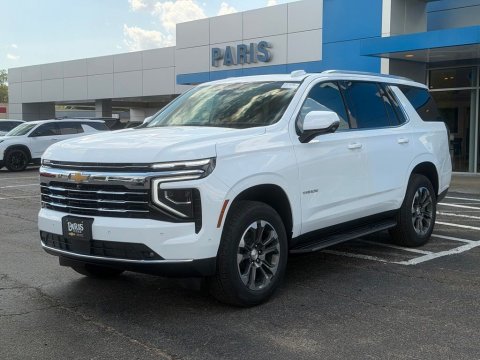 New Summit White 2026 Chevrolet Tahoe LT RWD - photo 3 - Stock #261370