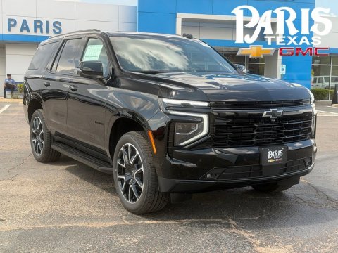 Black 2026 Chevrolet Tahoe RST RWD for sale in Paris, TX - Stock #261372