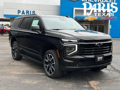 Black 2026 Chevrolet Tahoe RST RWD for sale in Paris, TX - Stock #260851