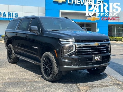Black 2026 Chevrolet Suburban LT 4WD for sale in Paris, TX - Stock #261085