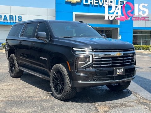 Black 2026 Chevrolet Suburban LT 4WD for sale in Paris, TX - Stock #261085