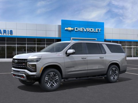 New Sterling Gray Metallic 2026 Chevrolet Suburban Z71 4WD - photo 2 - Stock #261206