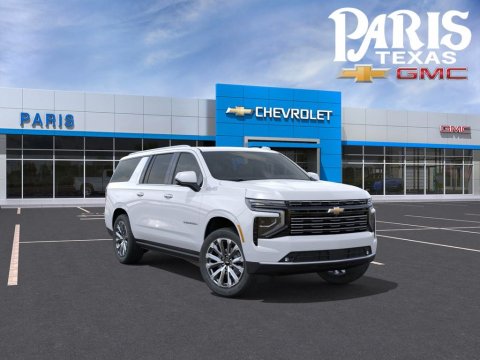 Polar White Tricoat 2026 Chevrolet Suburban High Country 4WD for sale in Paris, TX - Stock #261330