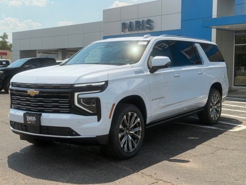 New Polar White Tricoat 2026 Chevrolet Suburban High Country 4WD - photo 3 - Stock #261330