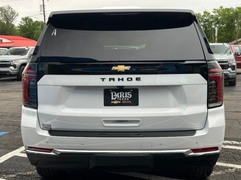 New Summit White 2026 Chevrolet Tahoe LS 4WD - photo 4 - Stock #260901
