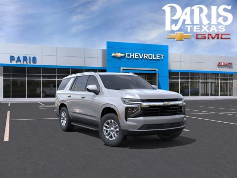 Sterling Gray Metallic 2026 Chevrolet Tahoe LS 4WD for sale in Paris, TX - Stock #261186