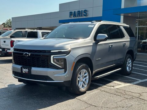 New Sterling Gray Metallic 2026 Chevrolet Tahoe LS 4WD - photo 3 - Stock #261186