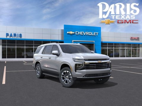 Sterling Gray Metallic 2026 Chevrolet Tahoe LT 4WD for sale in Paris, TX - Stock #261368