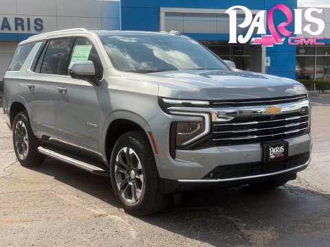 Sterling Gray Metallic 2026 Chevrolet Tahoe LT 4WD for sale in Paris, TX - Stock #261368
