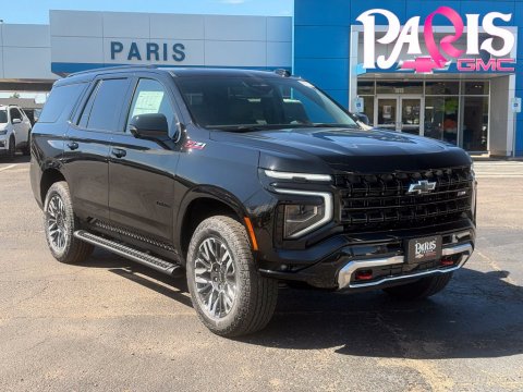 Black 2027 Chevrolet Tahoe Z71 4WD for sale in Paris, TX - Stock #270052