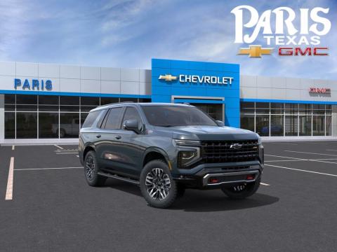 Cypress Gray 2026 Chevrolet Tahoe Z71 4WD for sale in Paris, TX - Stock #261044