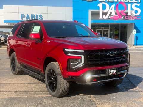 Radiant Red Tintcoat 2027 Chevrolet Tahoe Z71 4WD for sale in Paris, TX - Stock #270081