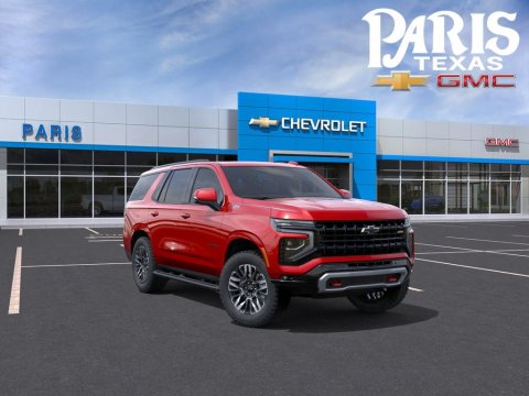 Radiant Red Tintcoat 2026 Chevrolet Tahoe Z71 4WD for sale in Paris, TX - Stock #261348