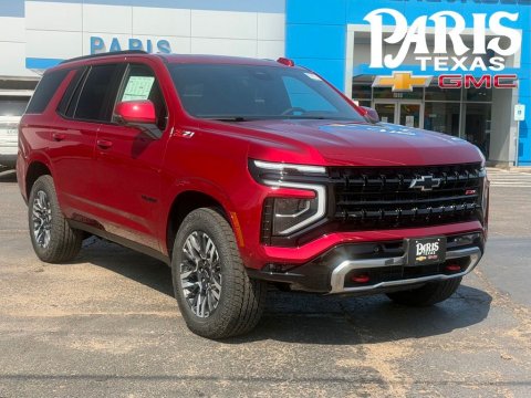 Radiant Red Tintcoat 2026 Chevrolet Tahoe Z71 4WD for sale in Paris, TX - Stock #261348