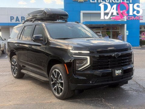 Black 2027 Chevrolet Tahoe RST 4WD for sale in Paris, TX - Stock #270055