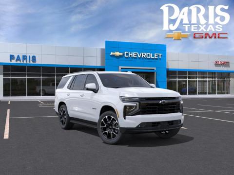 Summit White 2026 Chevrolet Tahoe RST 4WD for sale in Paris, TX - Stock #261090