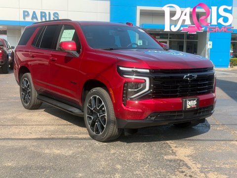 Radiant Red Tintcoat 2026 Chevrolet Tahoe RST 4WD for sale in Paris, TX - Stock #261358