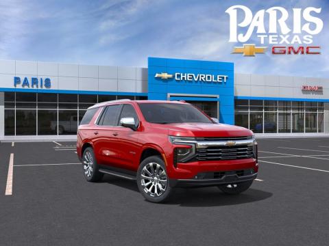 Radiant Red Tintcoat 2026 Chevrolet Tahoe Premier 4WD for sale in Paris, TX - Stock #261075