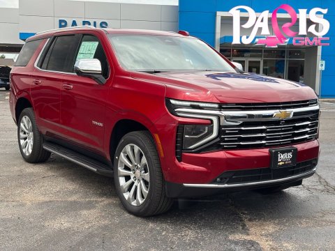 Radiant Red Tintcoat 2026 Chevrolet Tahoe Premier 4WD for sale in Paris, TX - Stock #261075