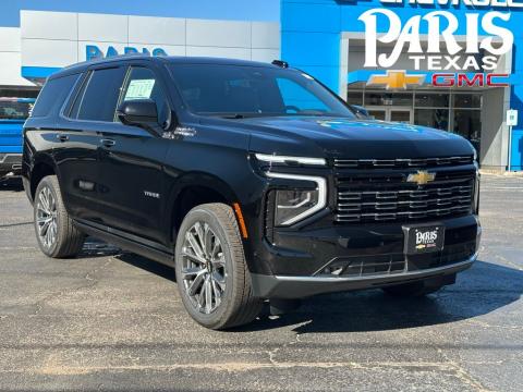  New 2026 Chevrolet Tahoe High Country Stock#260310 Black 4WD 