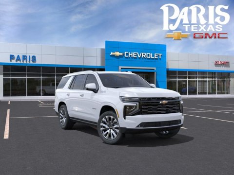 Polar White Tricoat 2026 Chevrolet Tahoe High Country 4WD for sale in Paris, TX - Stock #261378