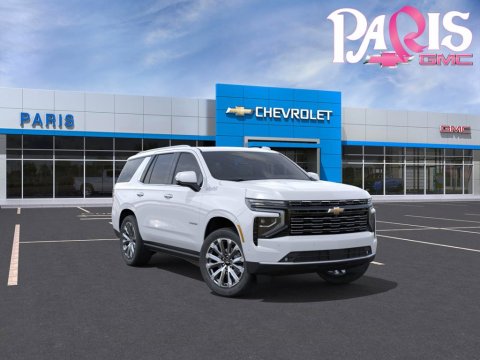 Polar White Tricoat 2027 Chevrolet Tahoe High Country 4WD for sale in Paris, TX - Stock #270090