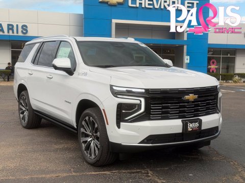 Polar White Tricoat 2027 Chevrolet Tahoe High Country 4WD for sale in Paris, TX - Stock #270090