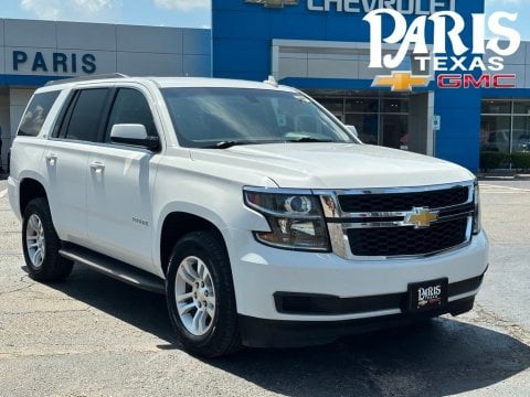 Summit White 2015 Chevrolet Tahoe LS RWD for sale in Paris, TX - Stock #260536A
