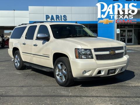  Pre-Owned 2012 Chevrolet Suburban 1500 LTZ Stock#260242A White 