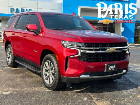  Pre-Owned 2023 Chevrolet Tahoe LS Stock#260155A Radiant Red 
