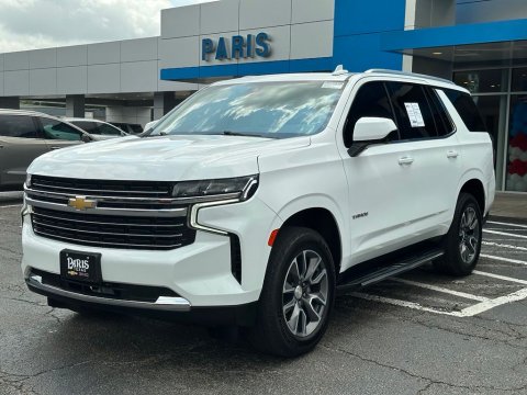 Pre-Owned Summit White 2021 Chevrolet Tahoe LT RWD - photo 3 - Stock #260989A