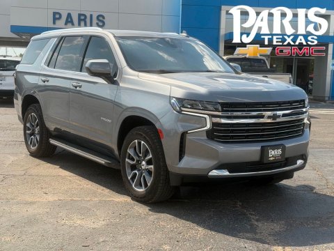 Satin Steel Metallic 2021 Chevrolet Tahoe LT RWD for sale in Paris, TX - Stock #261263A