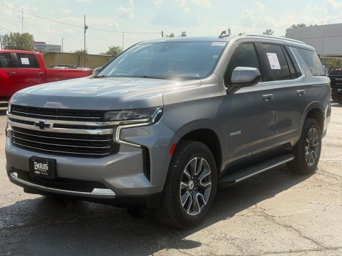 Pre-Owned Satin Steel Metallic 2021 Chevrolet Tahoe LT RWD - photo 3 - Stock #261263A