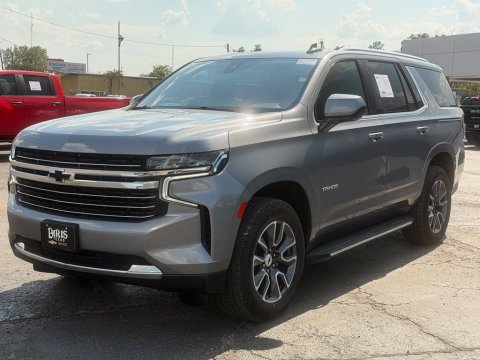 Pre-Owned Satin Steel Metallic 2021 Chevrolet Tahoe LT RWD - photo 3 - Stock #261263A