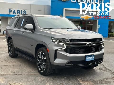 Satin Steel Metallic 2022 Chevrolet Tahoe RST RWD for sale in Paris, TX - Stock #260916A