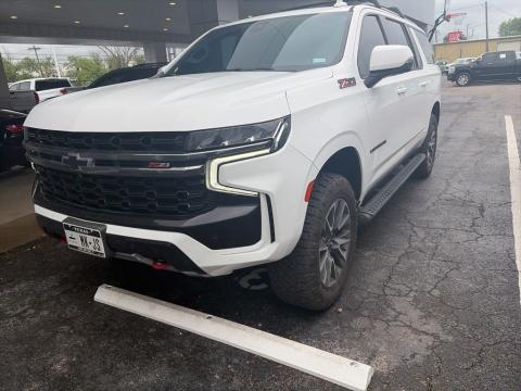 Pre-Owned Summit White 2021 Chevrolet Suburban Z71 4WD - photo 2 - Stock #260551A
