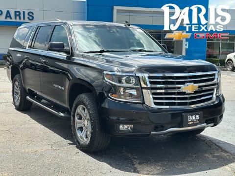 Black 2019 Chevrolet Suburban LT 4WD for sale in Paris, TX - Stock #260949B