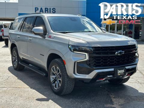 Sterling Gray Metallic 2024 Chevrolet Tahoe Z71 4WD for sale in Paris, TX - Stock #261101A