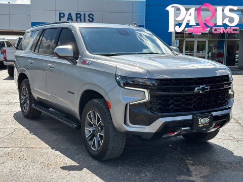Sterling Gray Metallic 2024 Chevrolet Tahoe Z71 4WD for sale in Paris, TX - Stock #261101A